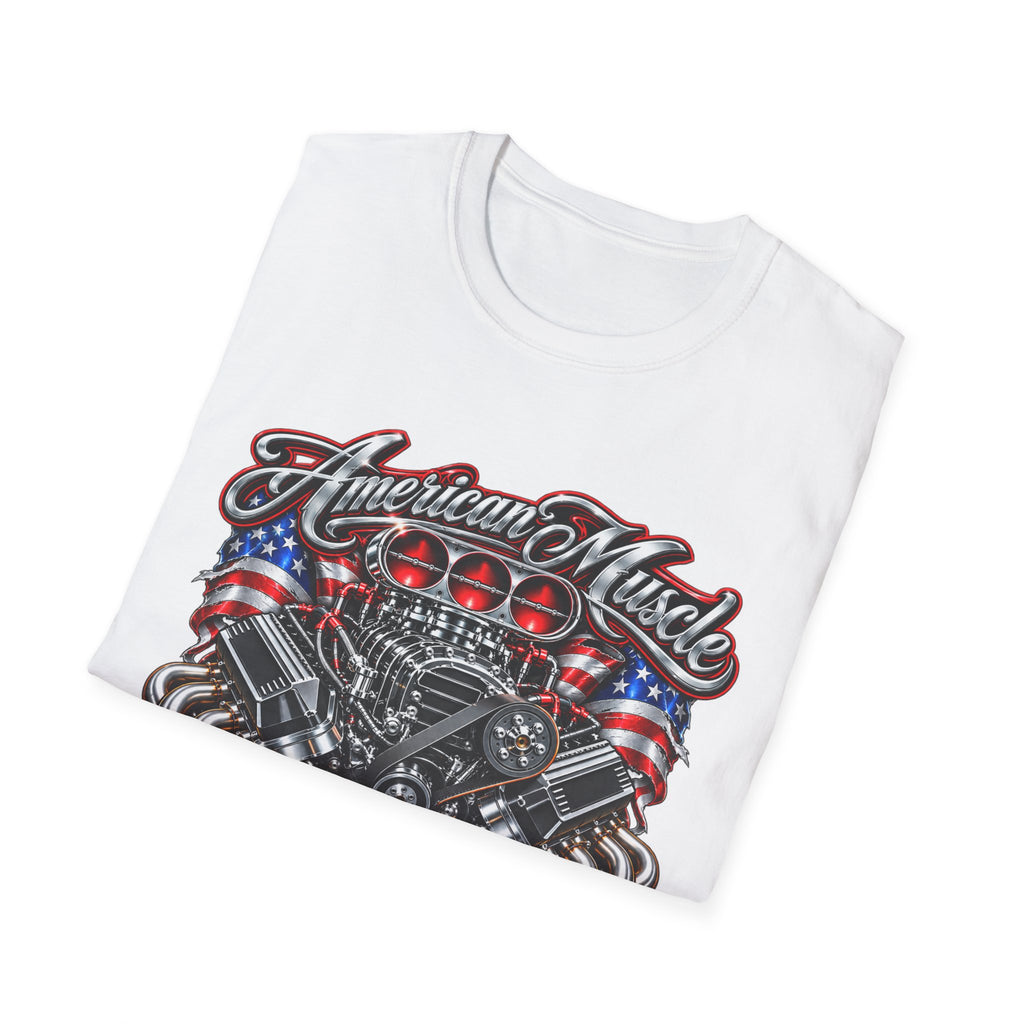American Muscle Engine Graphic Tee