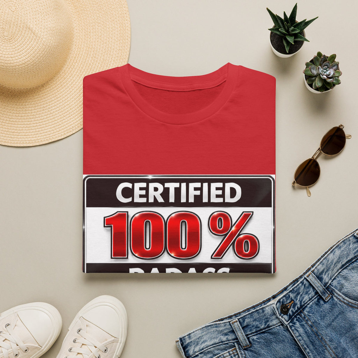 Certified 100% Badass T-Shirt