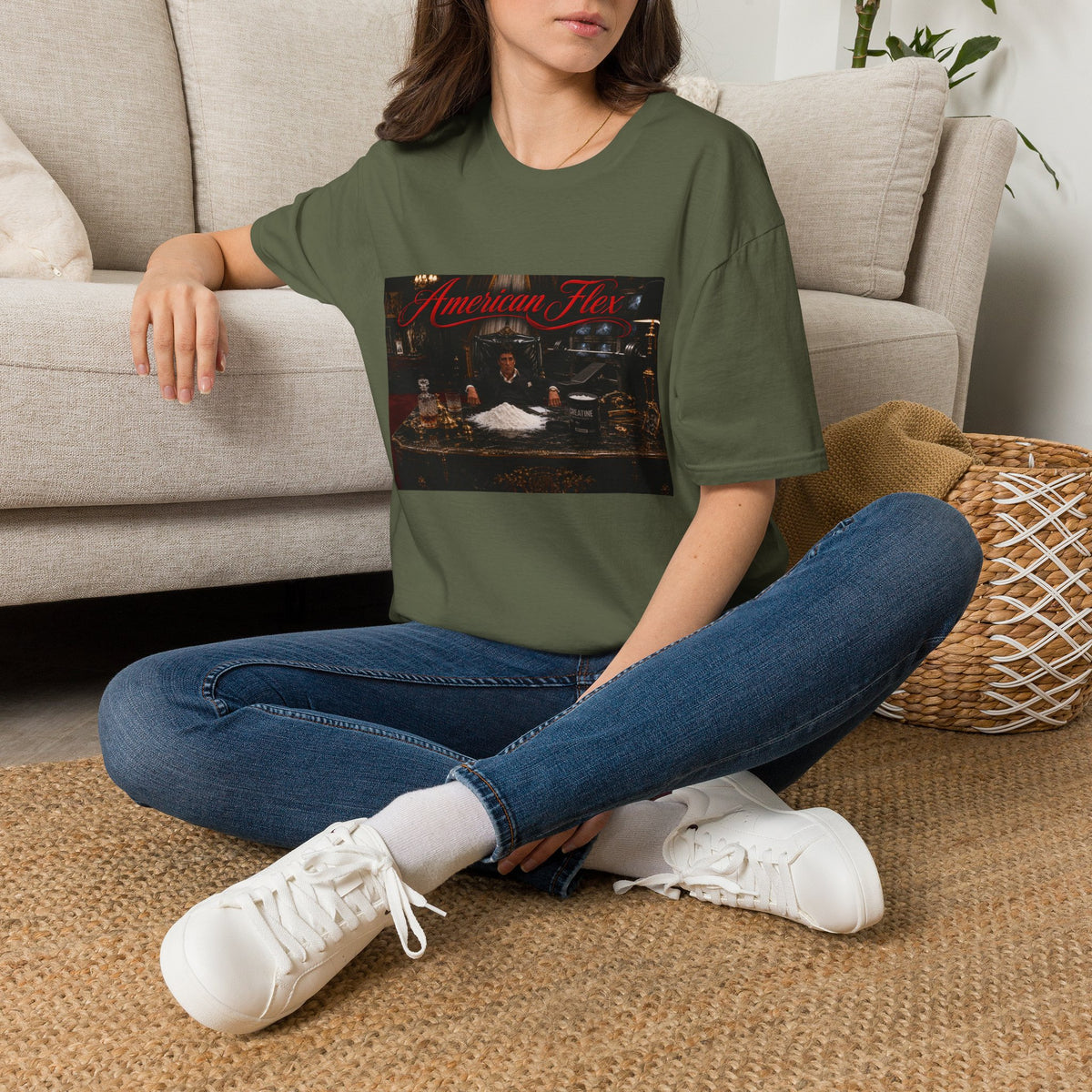 "American Flex- Tony Montana" Graphic Tee