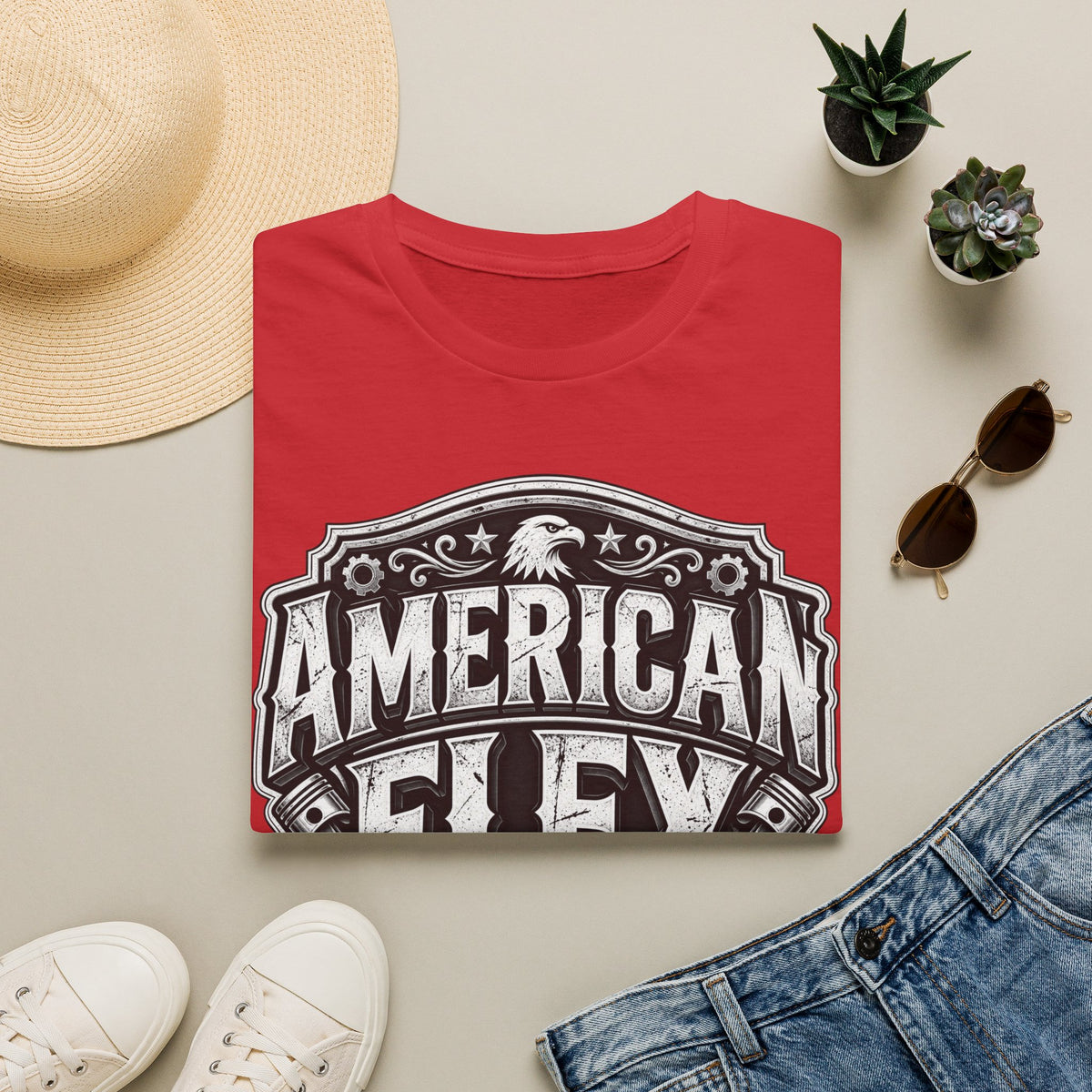 American Flex Graphic T‑Shirt