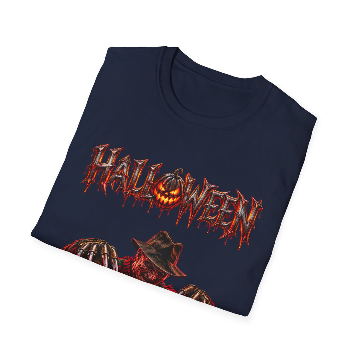 Halloween Mayhem — Freddy, Michael & Jason Mask Trio Graphic Tee