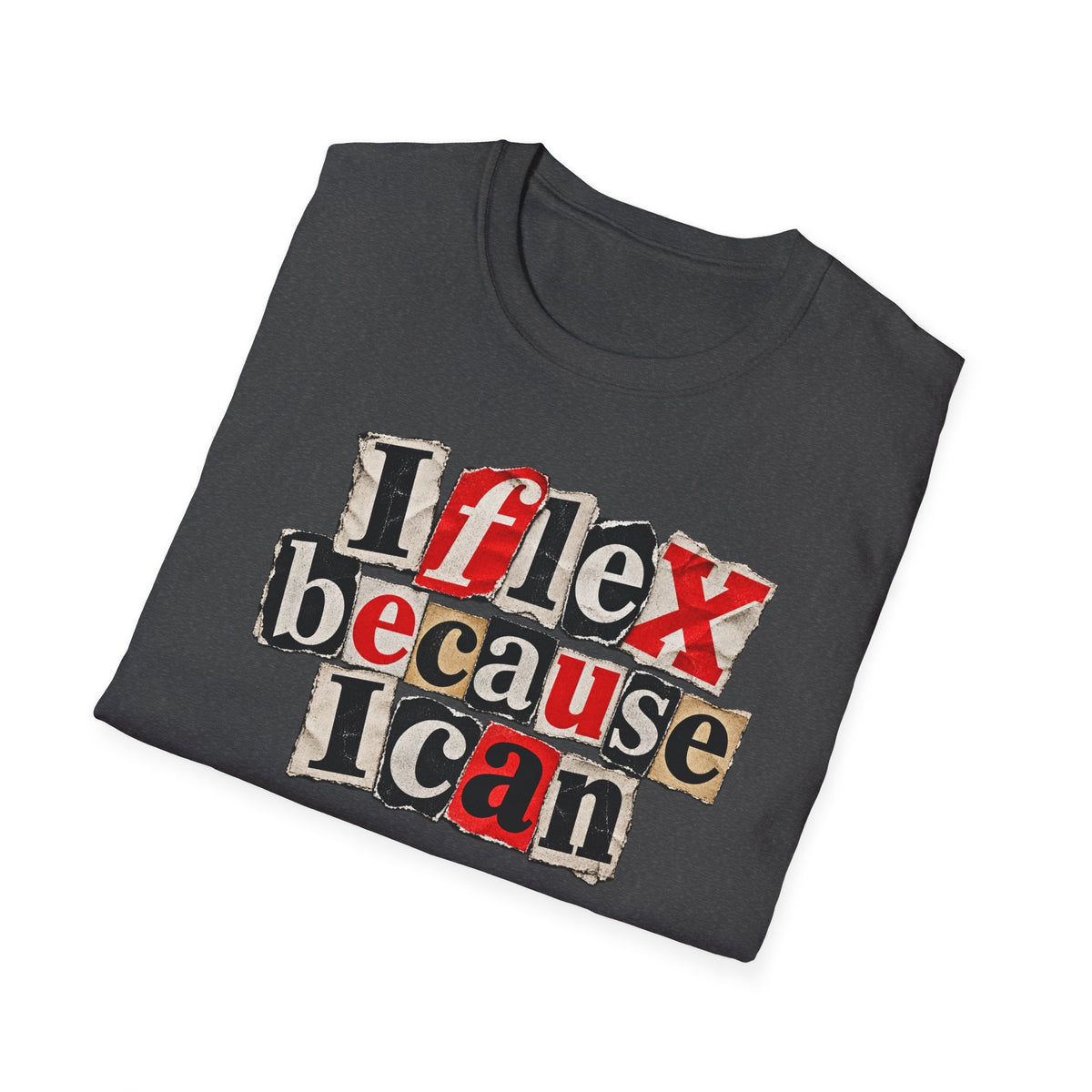 "I Flex Because I Can" American Flex Graphic Tee