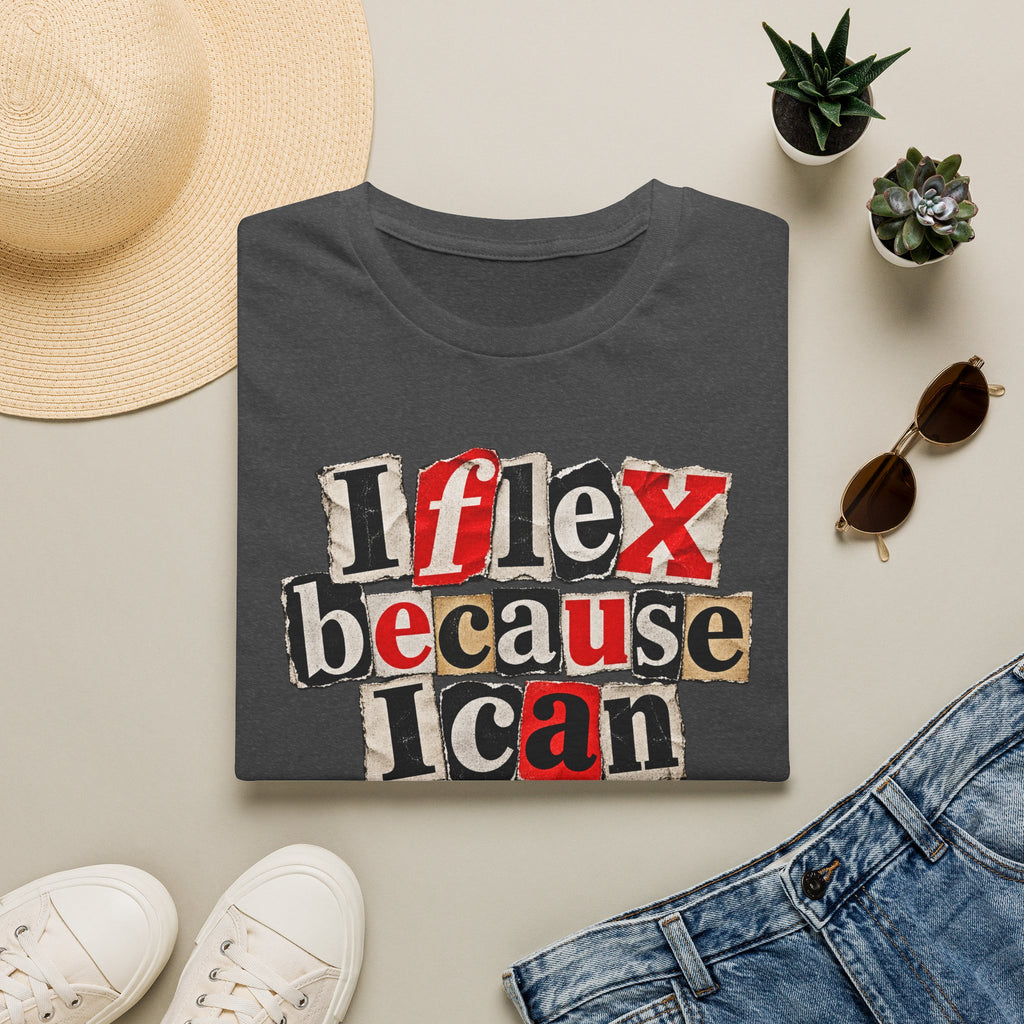 "I Flex Because I Can" American Flex Graphic Tee