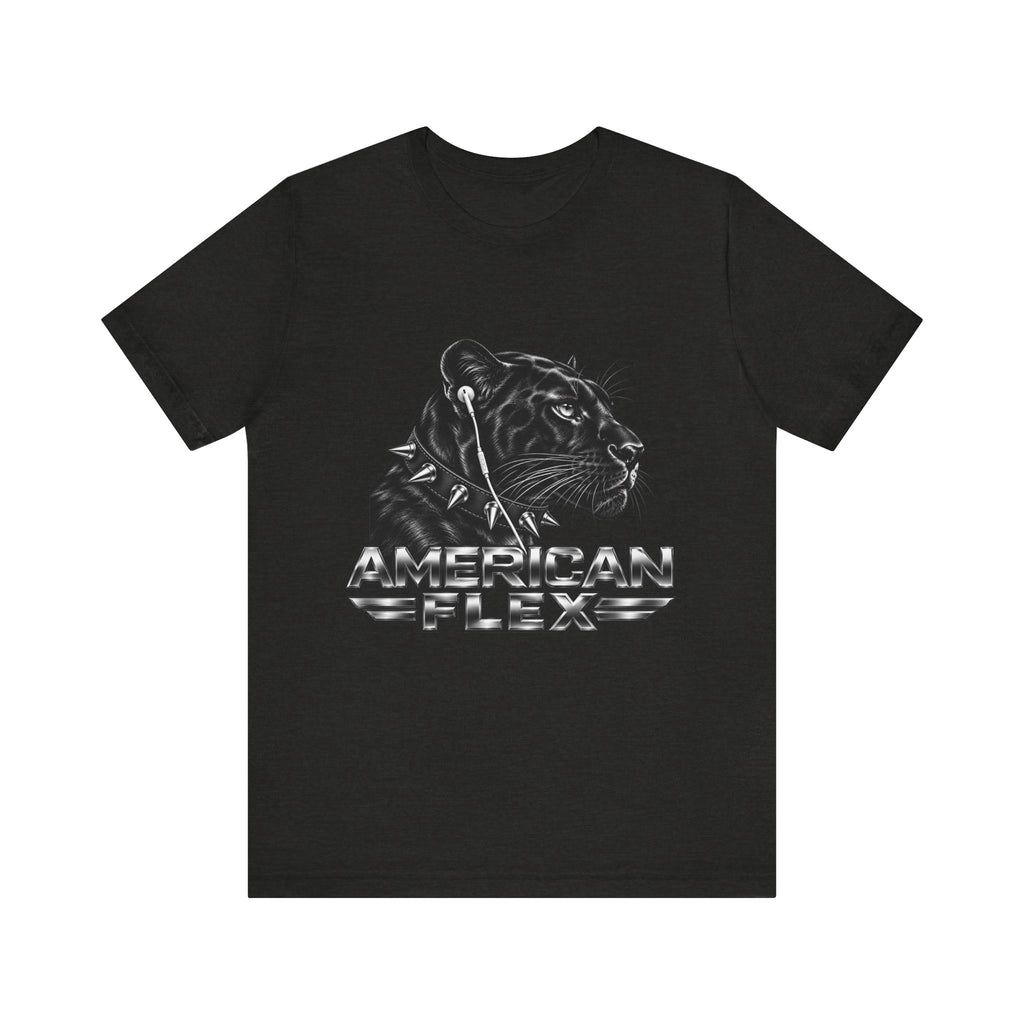 American Flex Panther Tee — Retro Logo Graphic T-Shirt