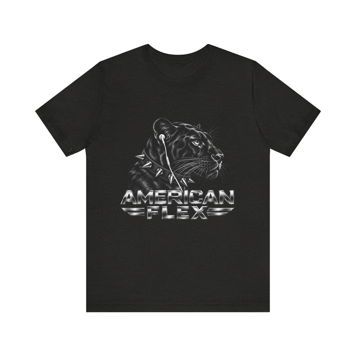 American Flex Panther Tee — Retro Logo Graphic T-Shirt