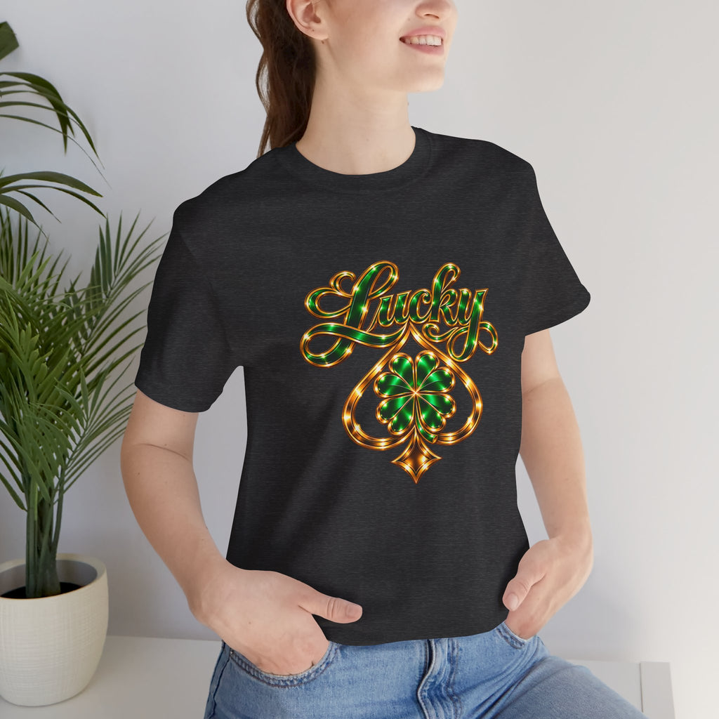 Ladies Lucky Shamrock and Spade