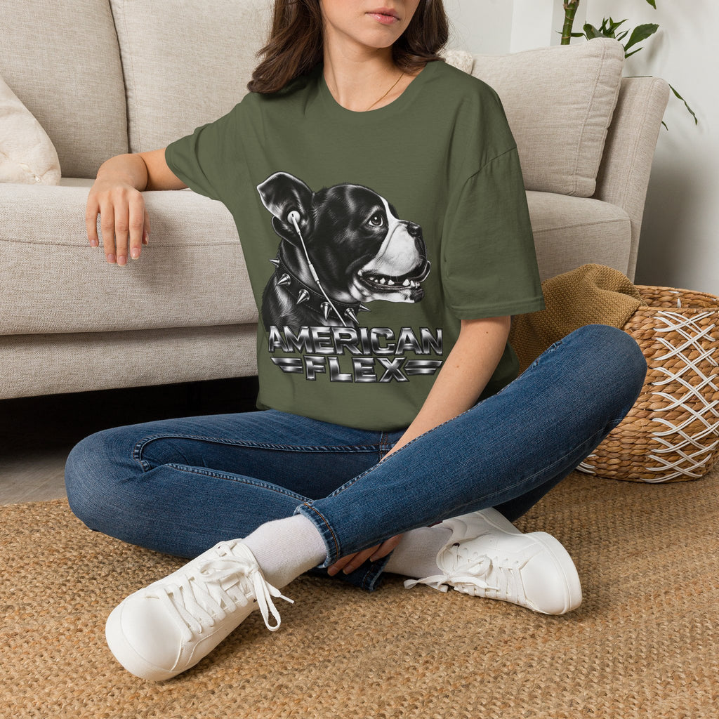 American Bully T-Shirt — Vintage Black & White