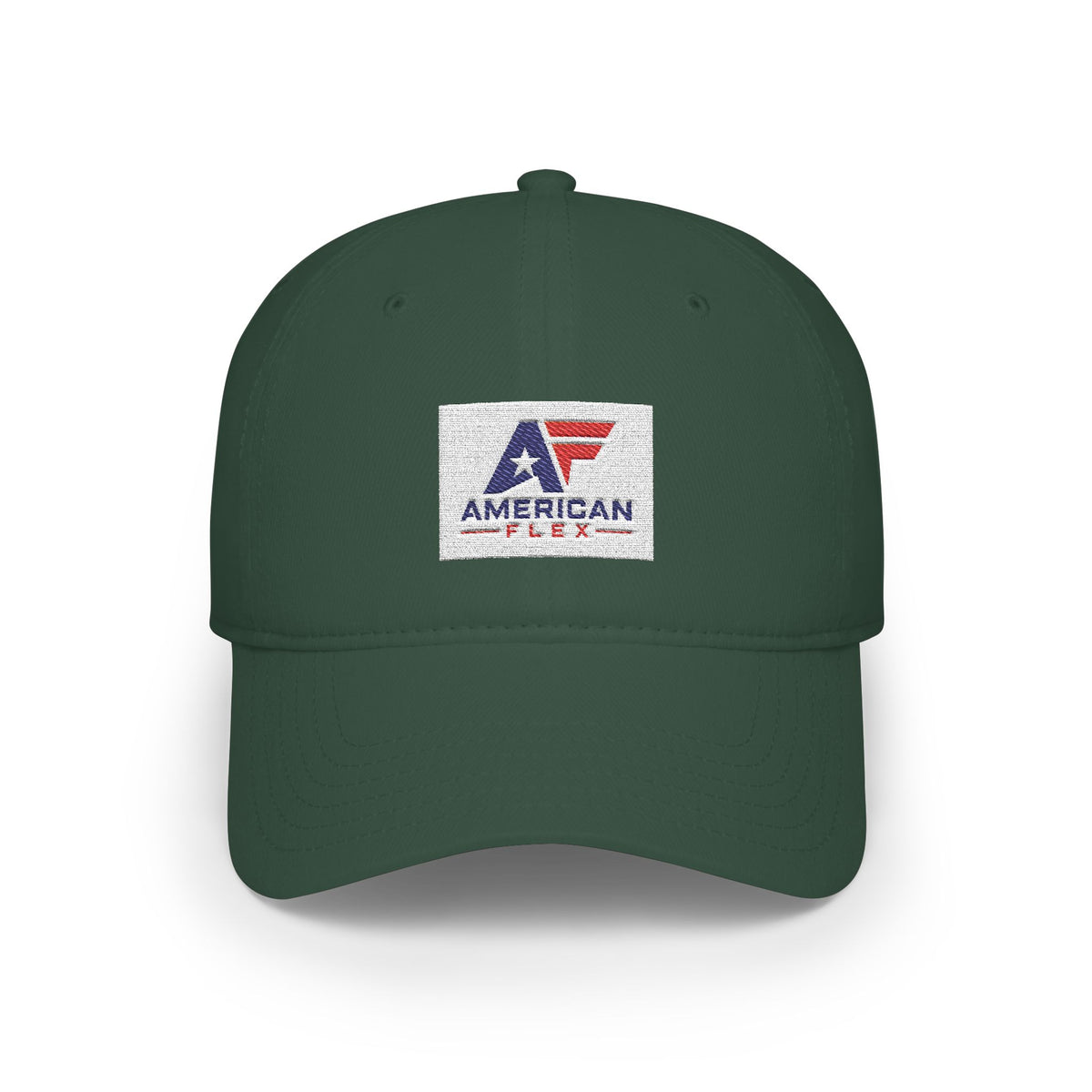 American AF Logo Cap — Patriotic Low Profile