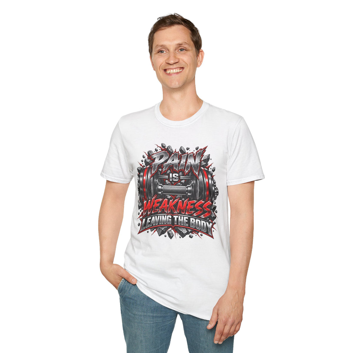 Pain Is Weakness Leaving The Body Gym T-Shirt