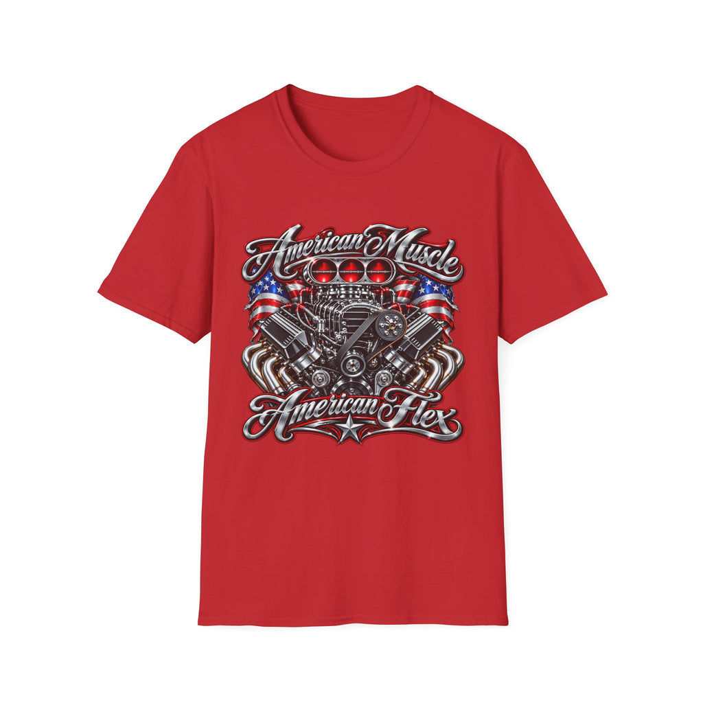 American Muscle Engine Graphic Tee