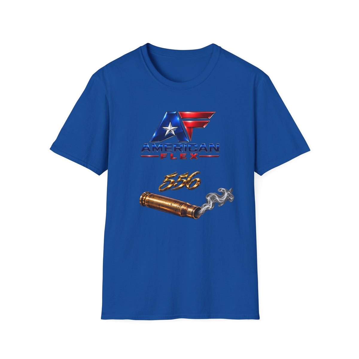 "American Flex 5.56" Patriotic Bullet Graphic Tee