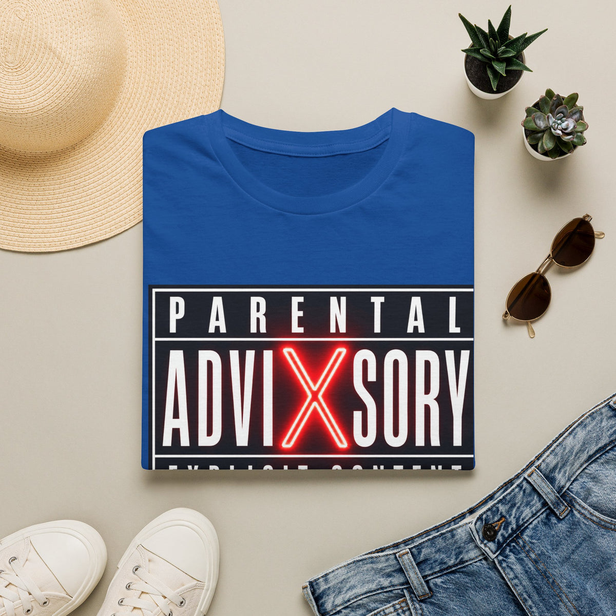 Parental Advisory Graphic T-Shirt