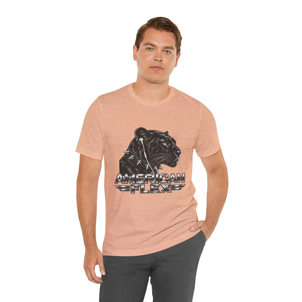 American Flex Panther Tee — Retro Logo Graphic T-Shirt