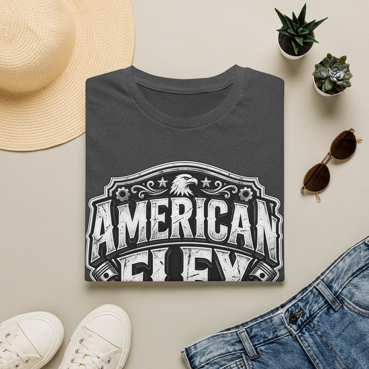 American Flex Graphic T‑Shirt