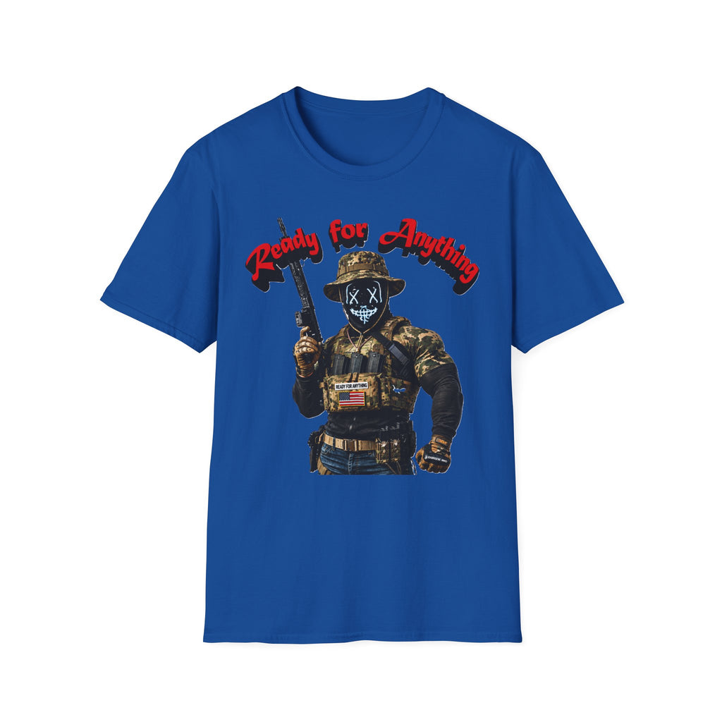 "Ready For Anything" Tactical Soldier Graphic Tee