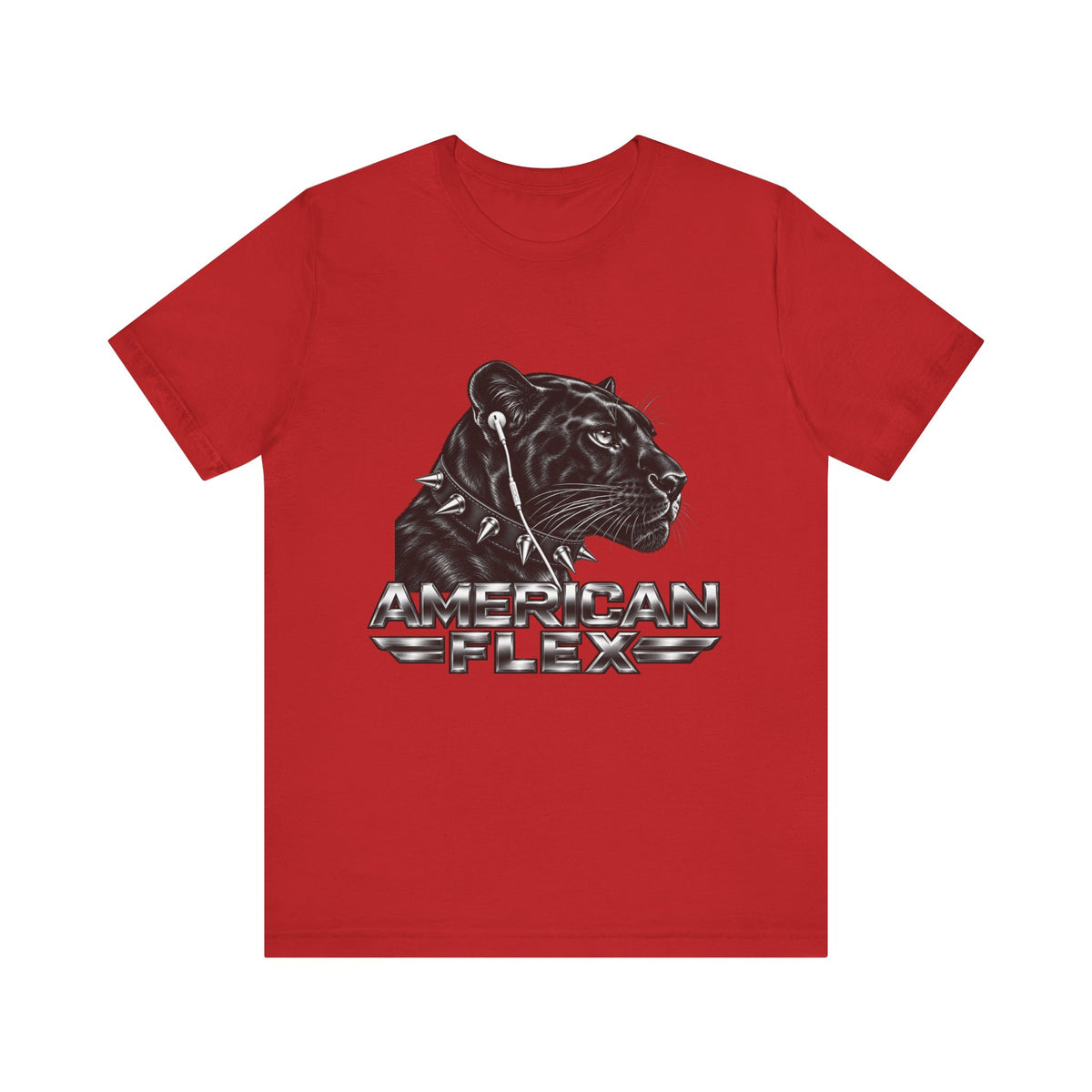 American Flex Panther Tee — Retro Logo Graphic T-Shirt