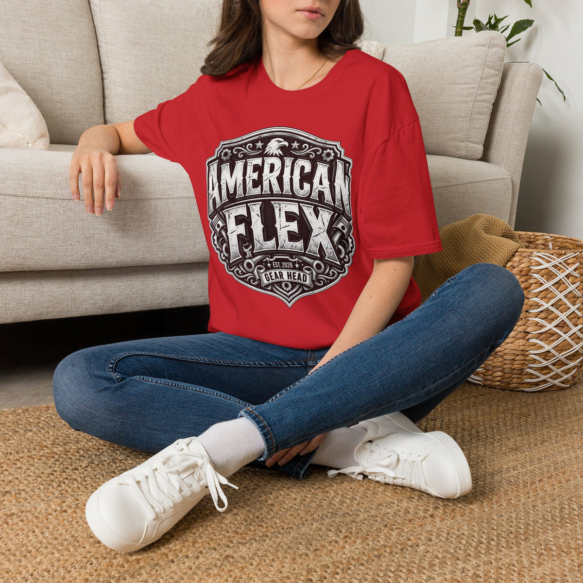 American Flex Graphic T‑Shirt