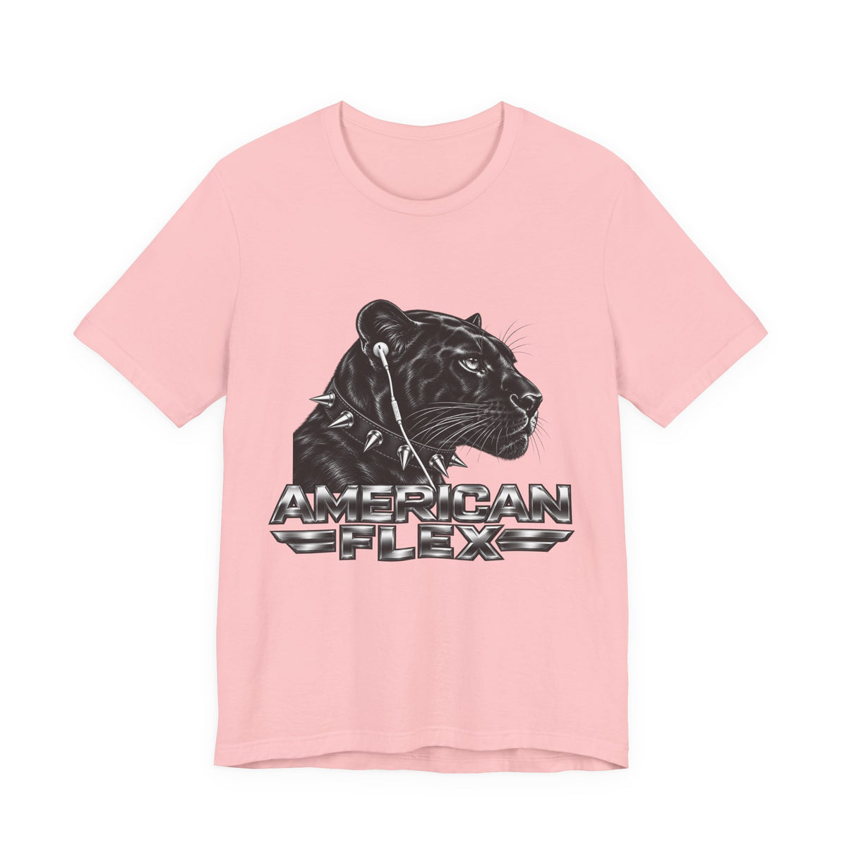 American Flex Panther Tee — Retro Logo Graphic T-Shirt