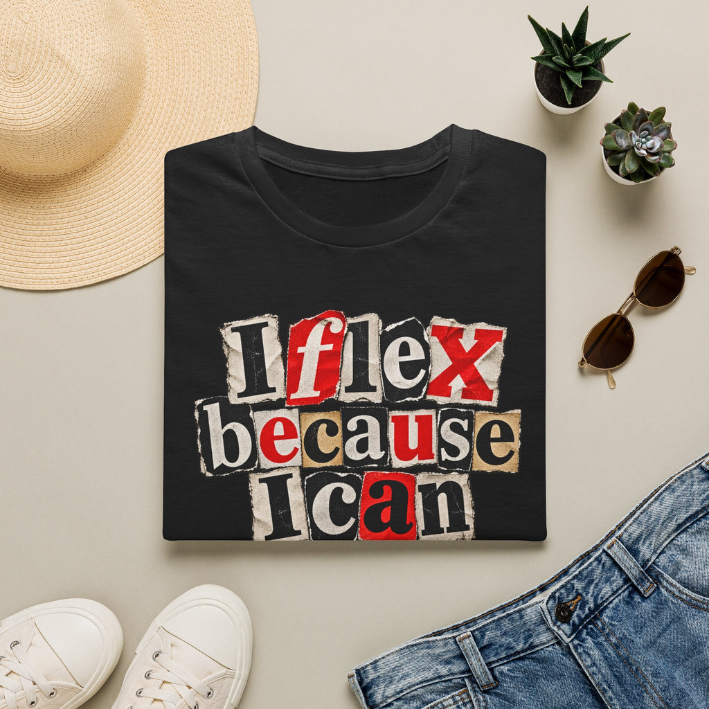 "I Flex Because I Can" American Flex Graphic Tee