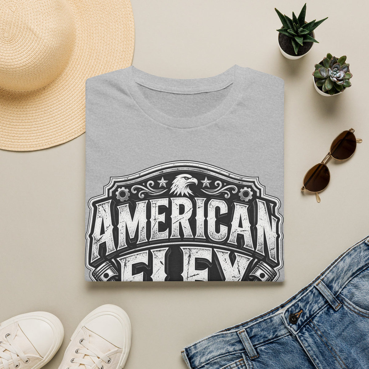 American Flex Graphic T‑Shirt