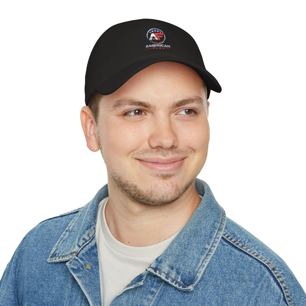 American AF Logo Cap — Patriotic Low Profile