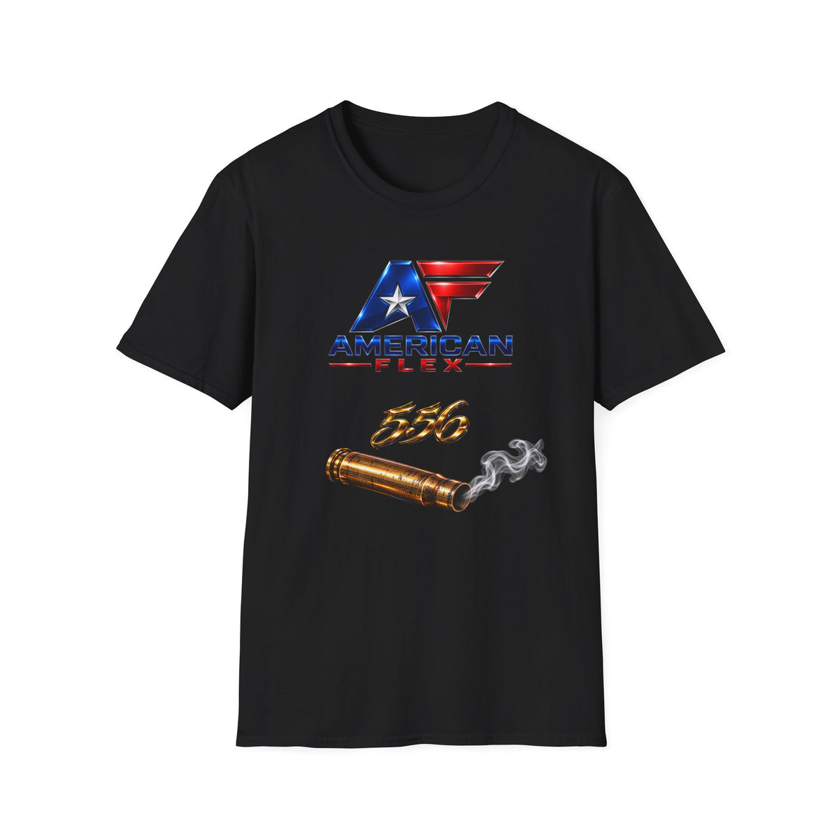 "American Flex 5.56" Patriotic Bullet Graphic Tee