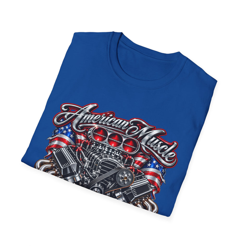 American Muscle Engine Graphic Tee