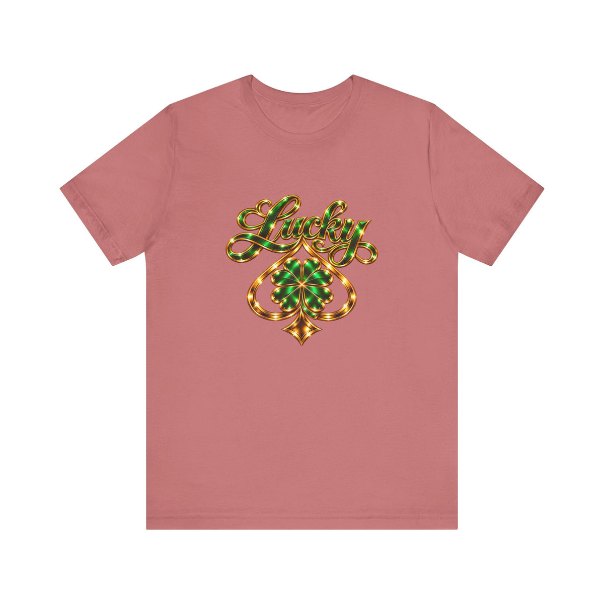 Ladies Lucky Shamrock and Spade