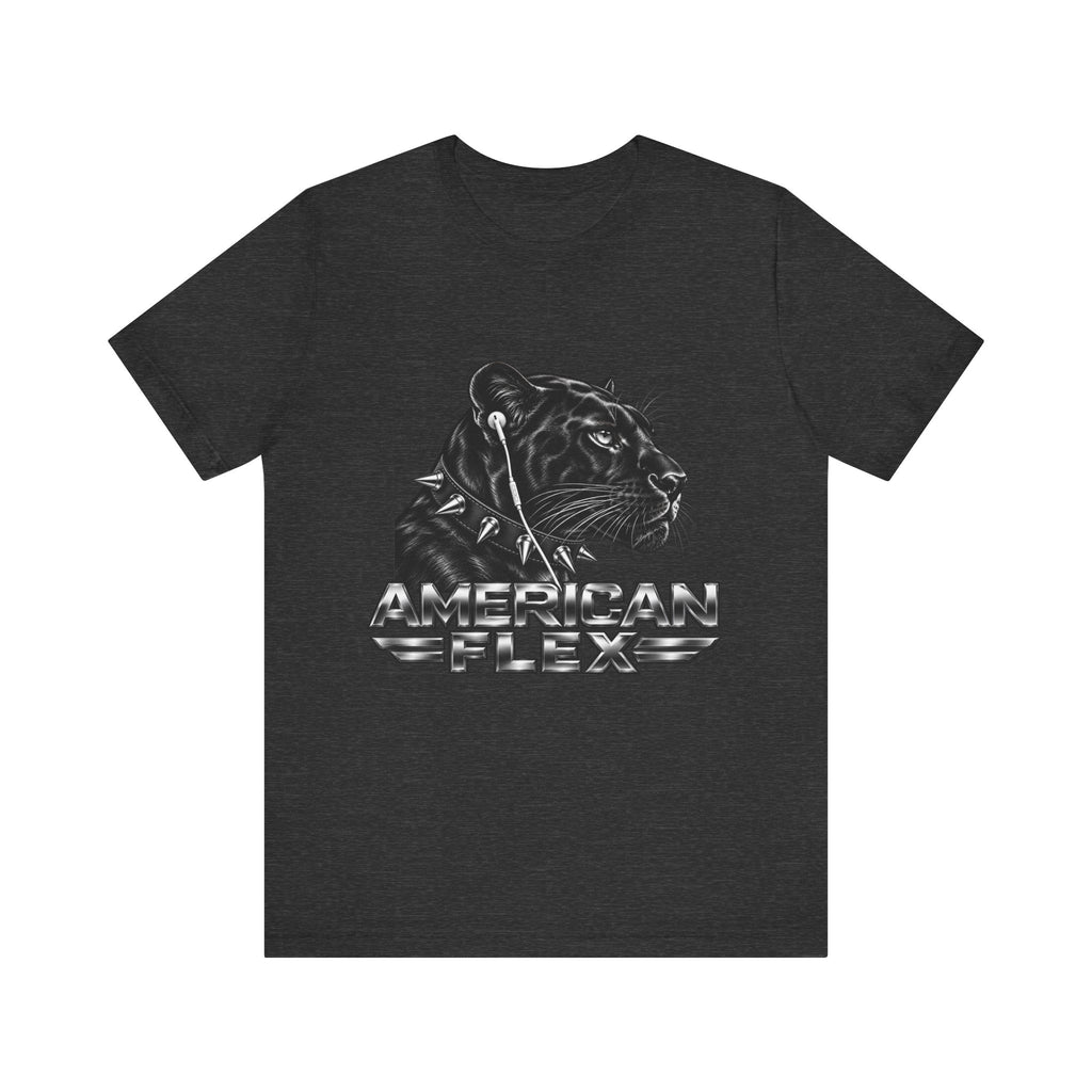 American Flex Panther Tee — Retro Logo Graphic T-Shirt