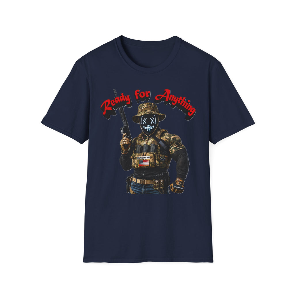 "Ready For Anything" Tactical Soldier Graphic Tee