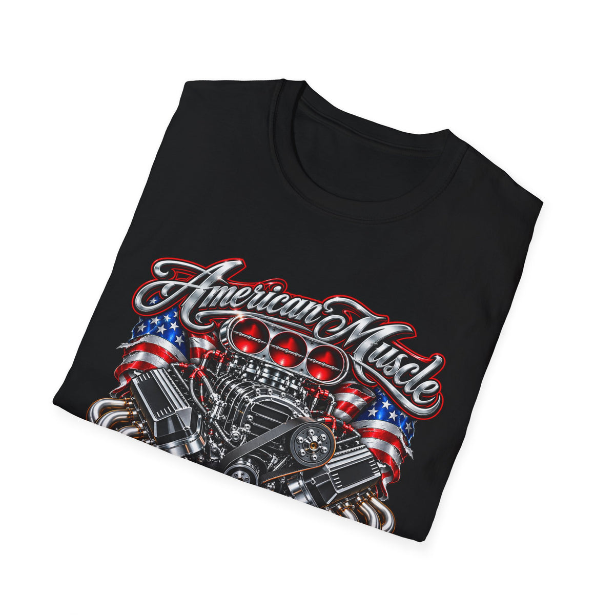 American Muscle Engine Graphic Tee