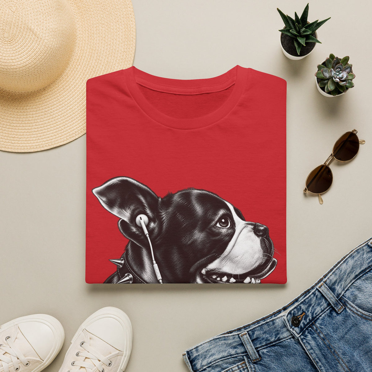 American Bully T-Shirt — Vintage Black & White