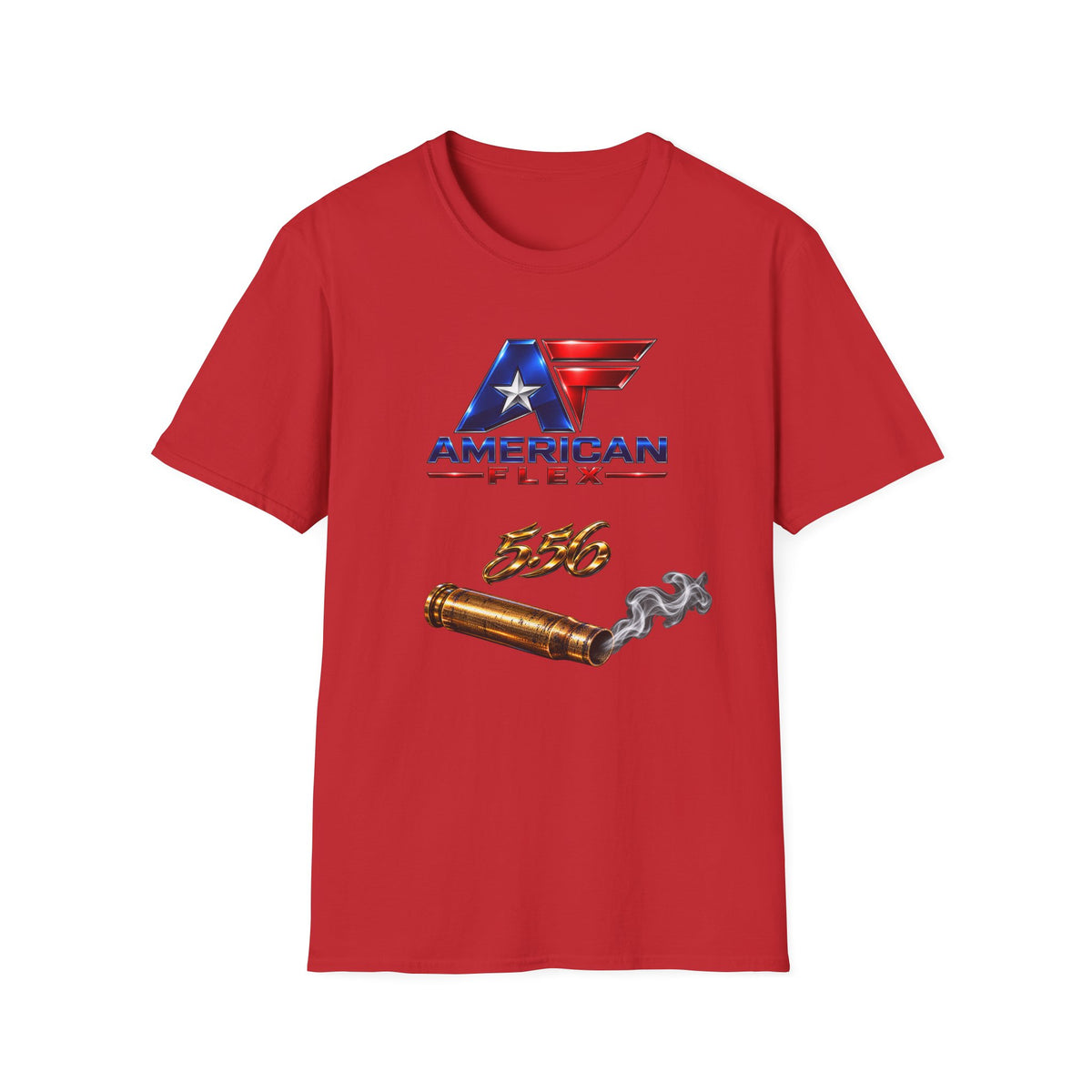 "American Flex 5.56" Patriotic Bullet Graphic Tee