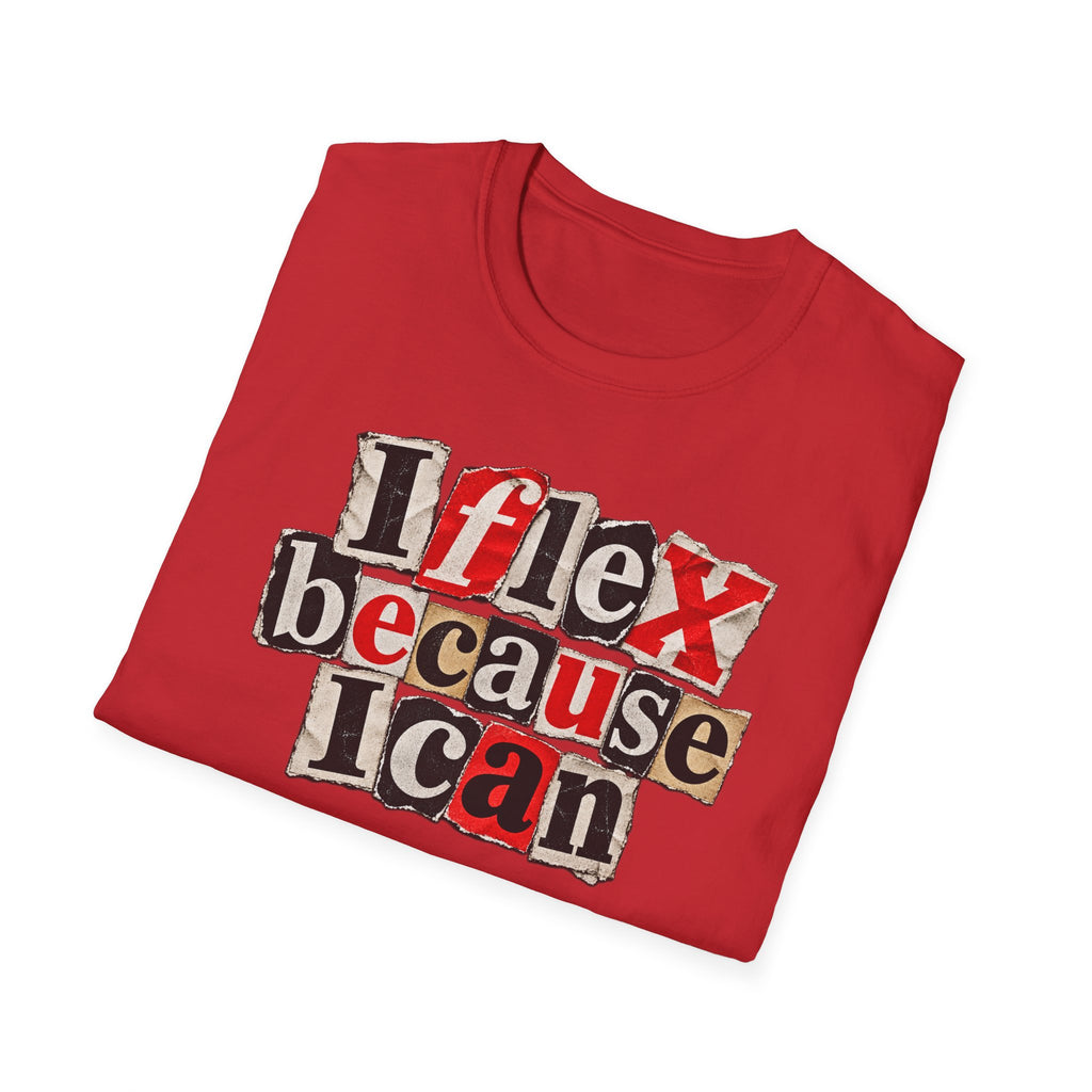 "I Flex Because I Can" American Flex Graphic Tee