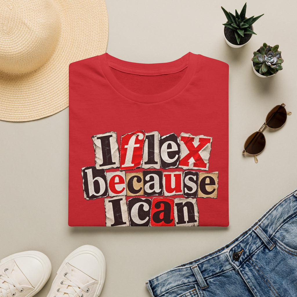 "I Flex Because I Can" American Flex Graphic Tee
