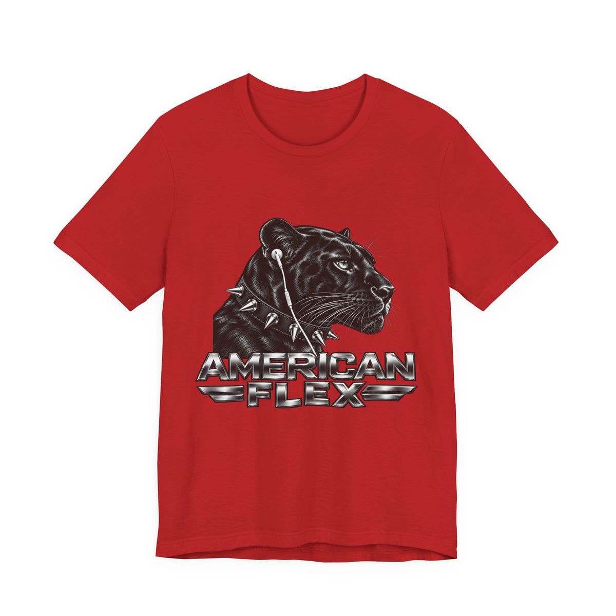 American Flex Panther Tee — Retro Logo Graphic T-Shirt
