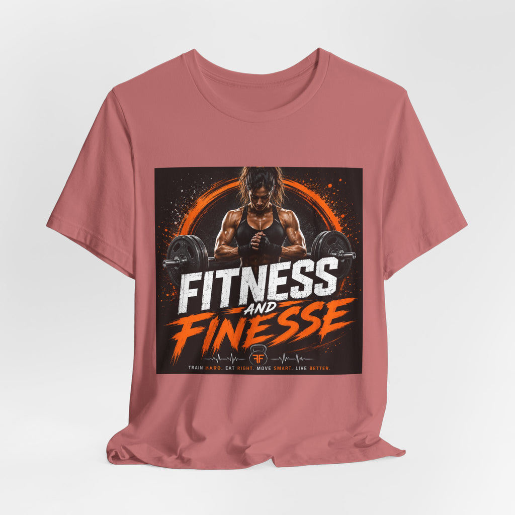 Fitness and Finesse Graphic Tee