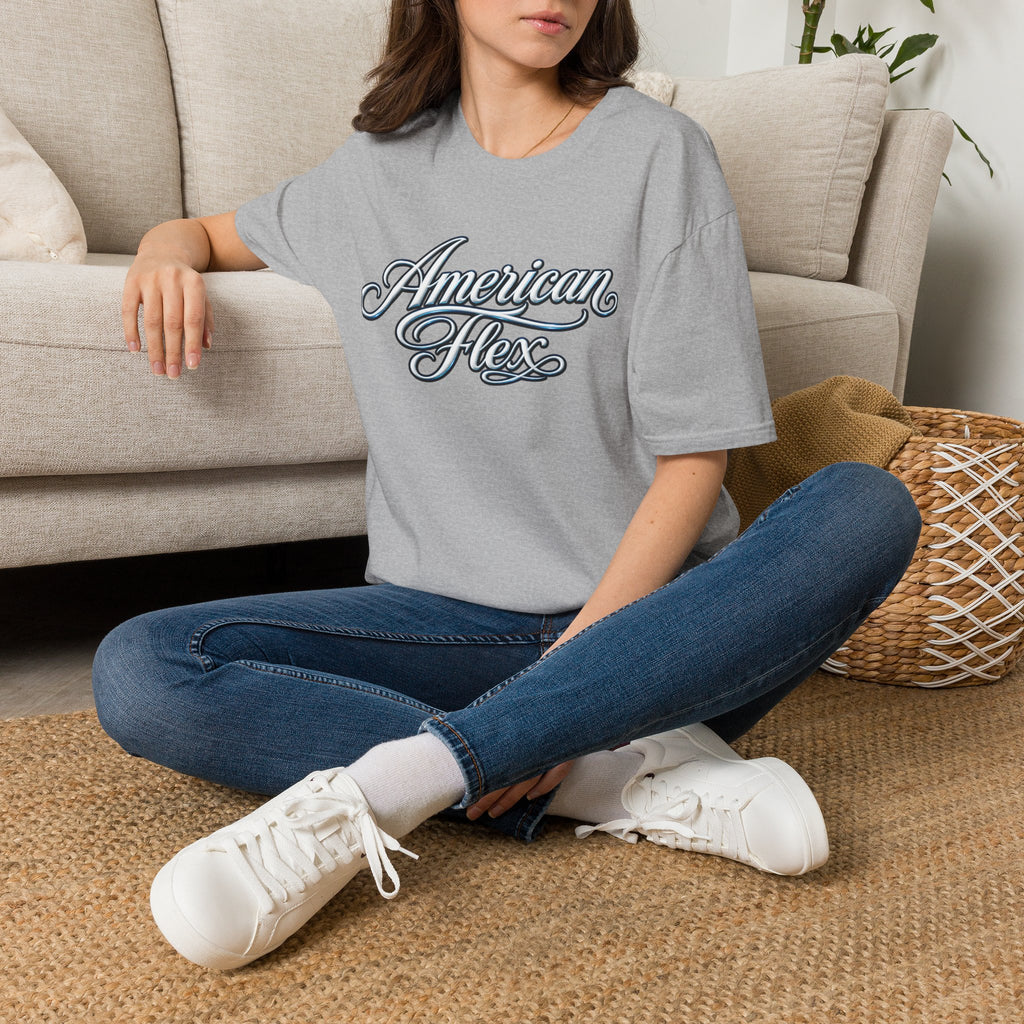 "American Flex" Script T‑Shirt