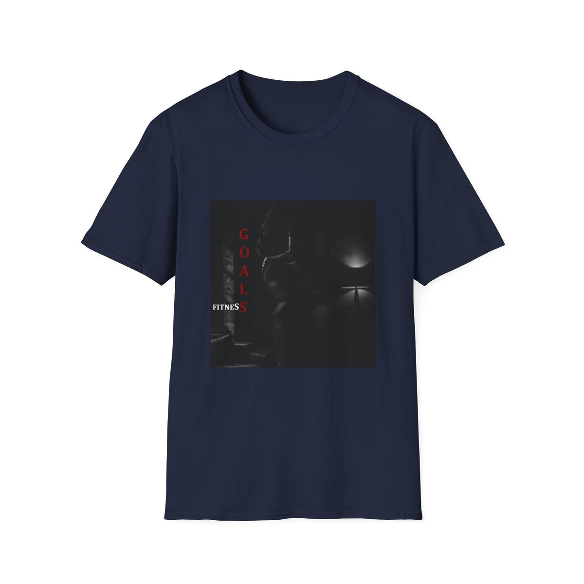 Fitness Goals — Minimalist Gym & Streetwear Tee