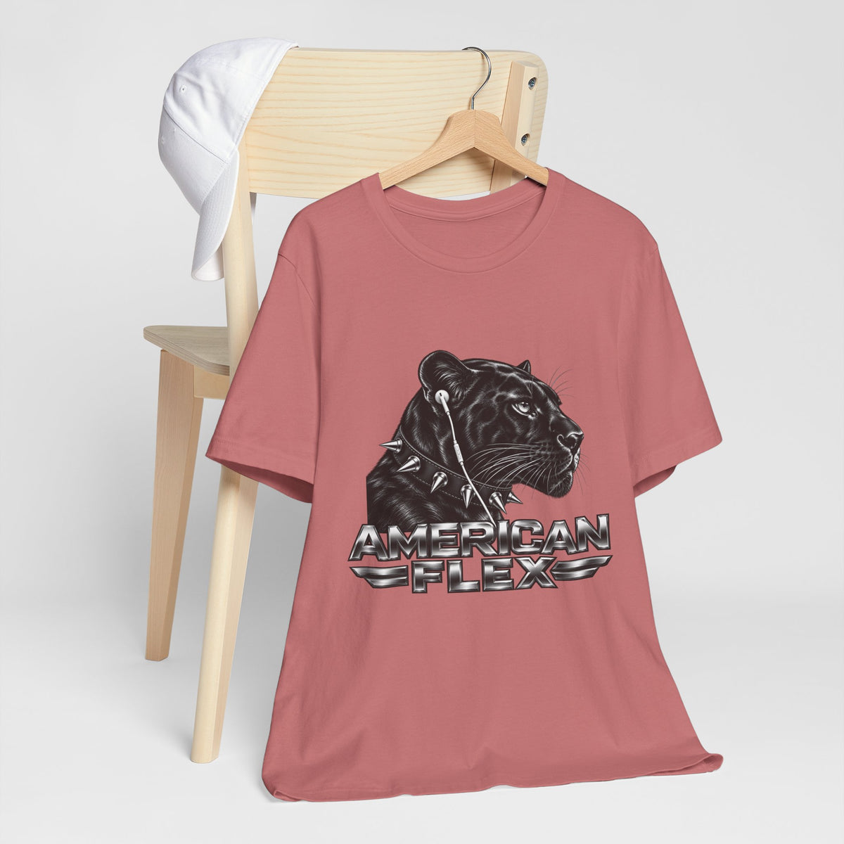 American Flex Panther Tee — Retro Logo Graphic T-Shirt