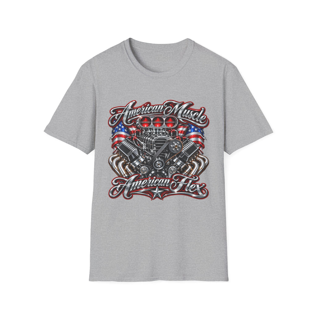American Muscle Engine Graphic Tee
