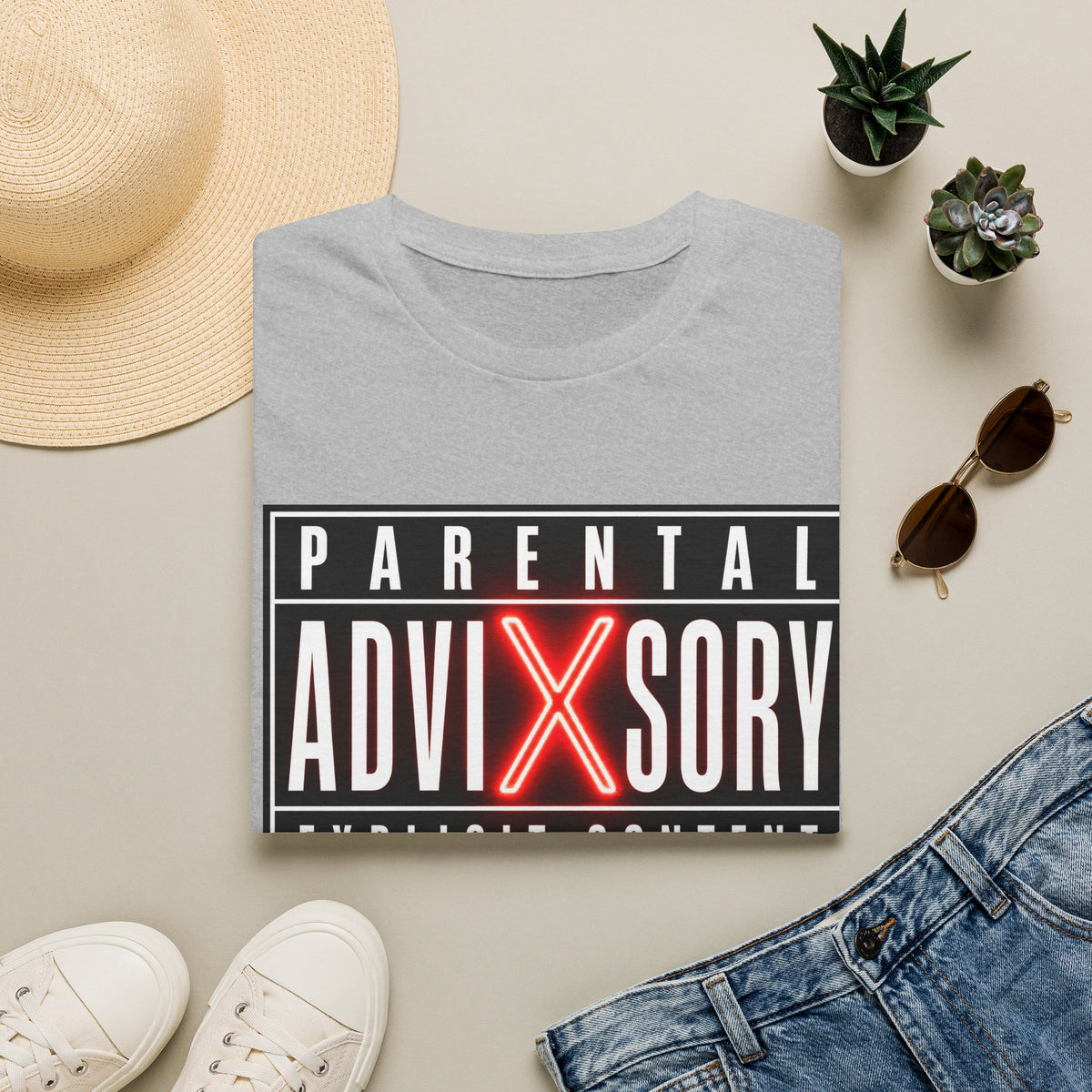 Parental Advisory Graphic T-Shirt