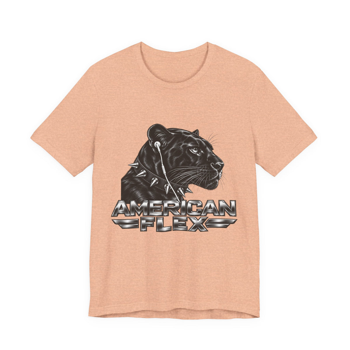 American Flex Panther Tee — Retro Logo Graphic T-Shirt