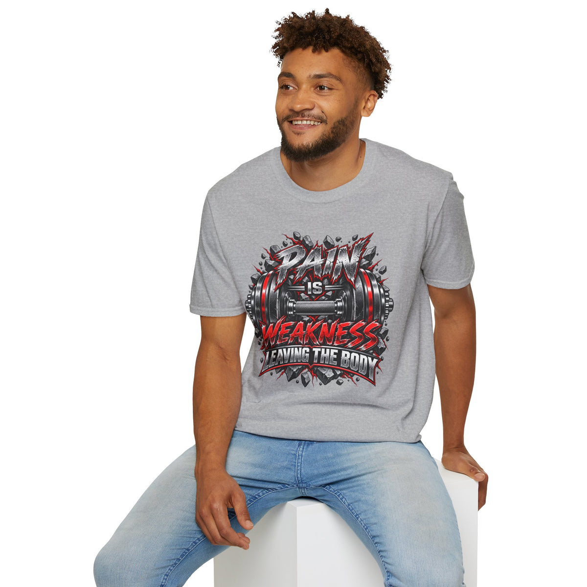Pain Is Weakness Leaving The Body Gym T-Shirt