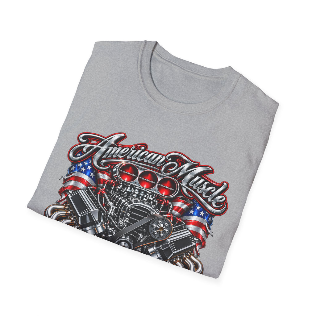 American Muscle Engine Graphic Tee