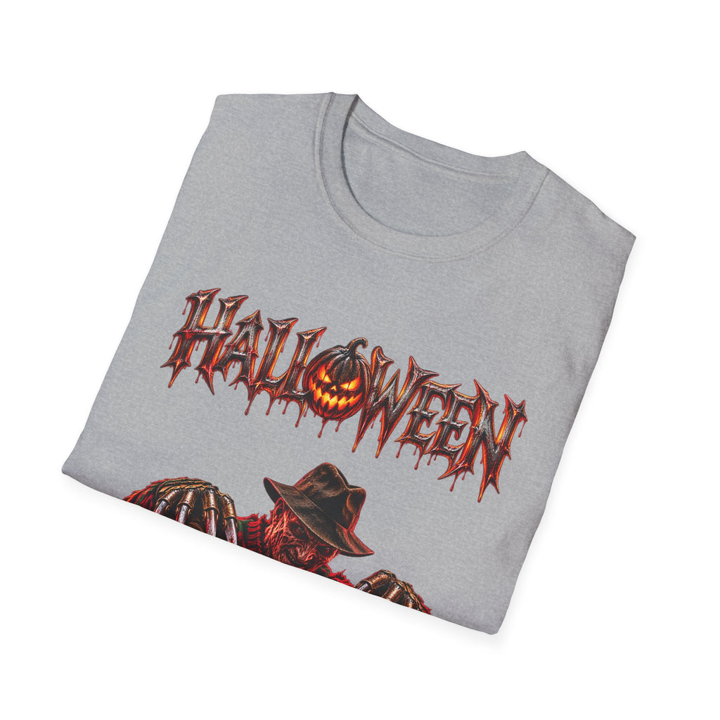 Halloween Mayhem — Freddy, Michael & Jason Mask Trio Graphic Tee