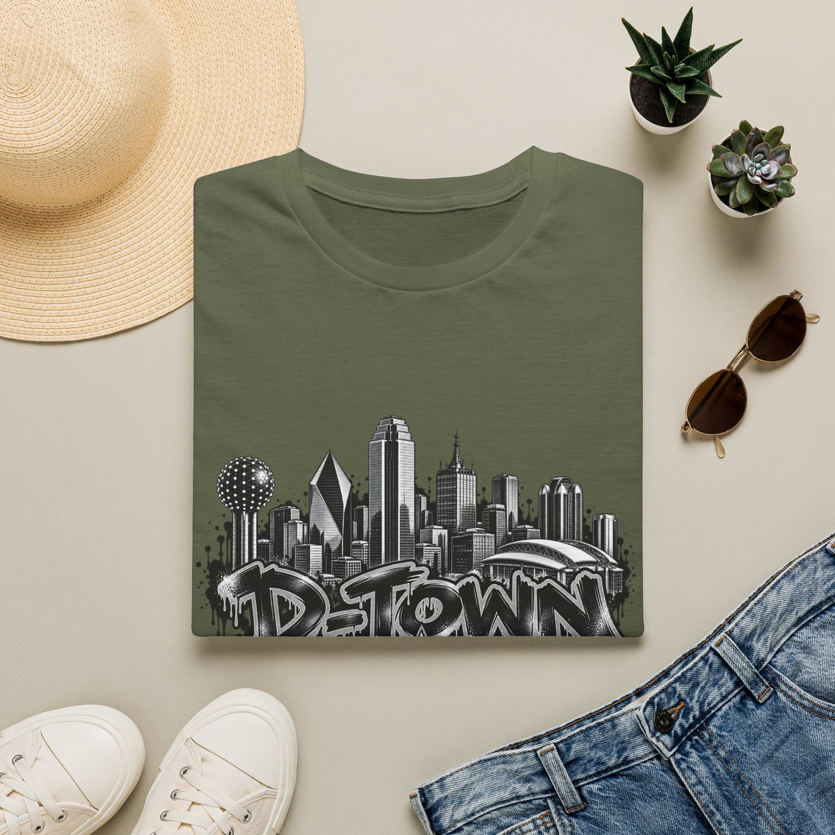 D-Town Skyline T-Shirt