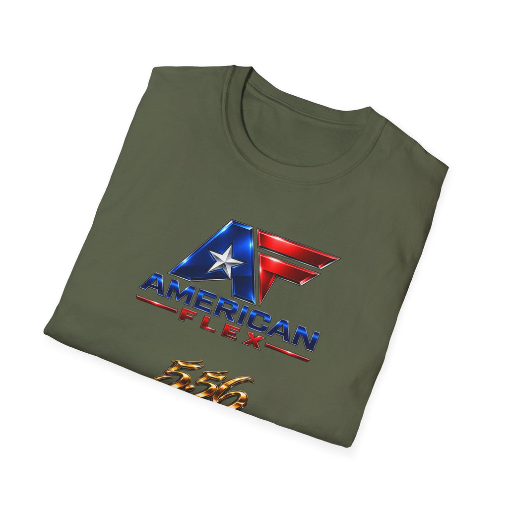 "American Flex 5.56" Patriotic Bullet Graphic Tee