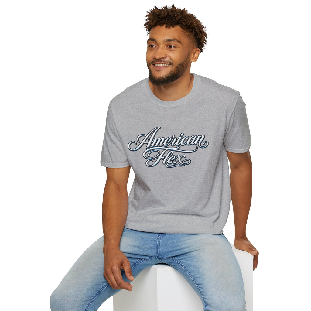 "American Flex" Script T‑Shirt