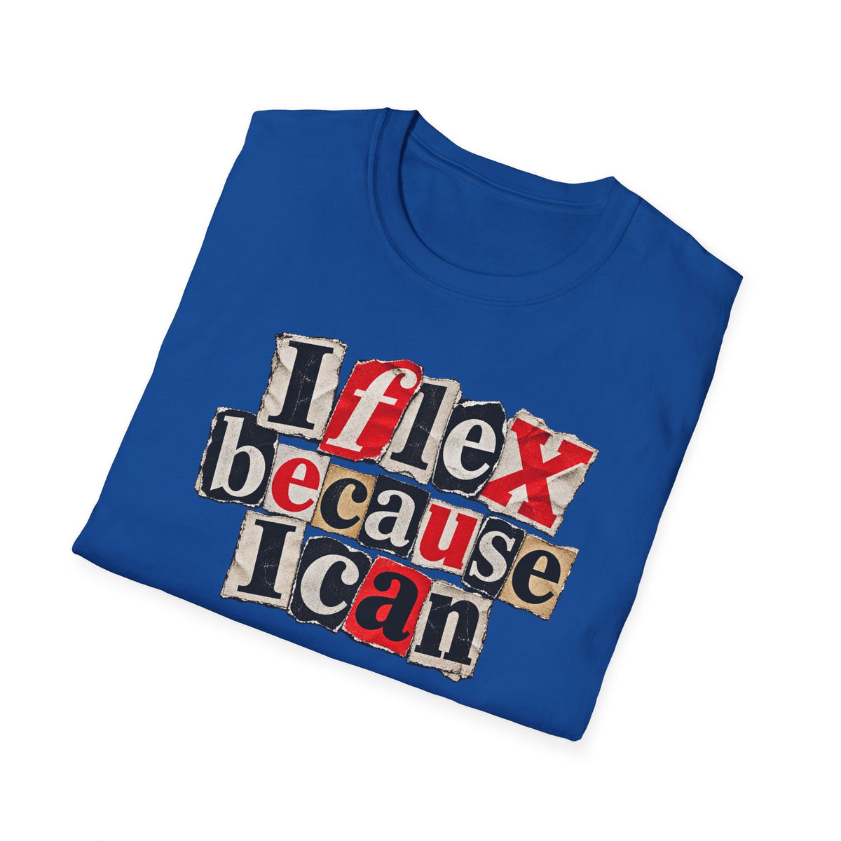 "I Flex Because I Can" American Flex Graphic Tee